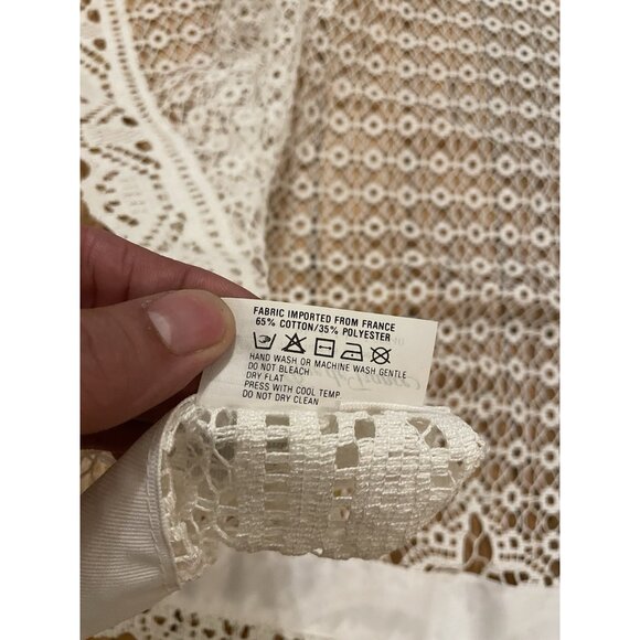 Rue de France French Lace Curtain Panel - Picture 8 of 12